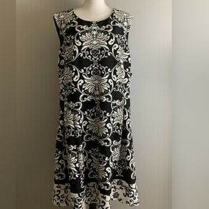 SANDRA DARREN NWT Shift Dress Damask Print (24W)